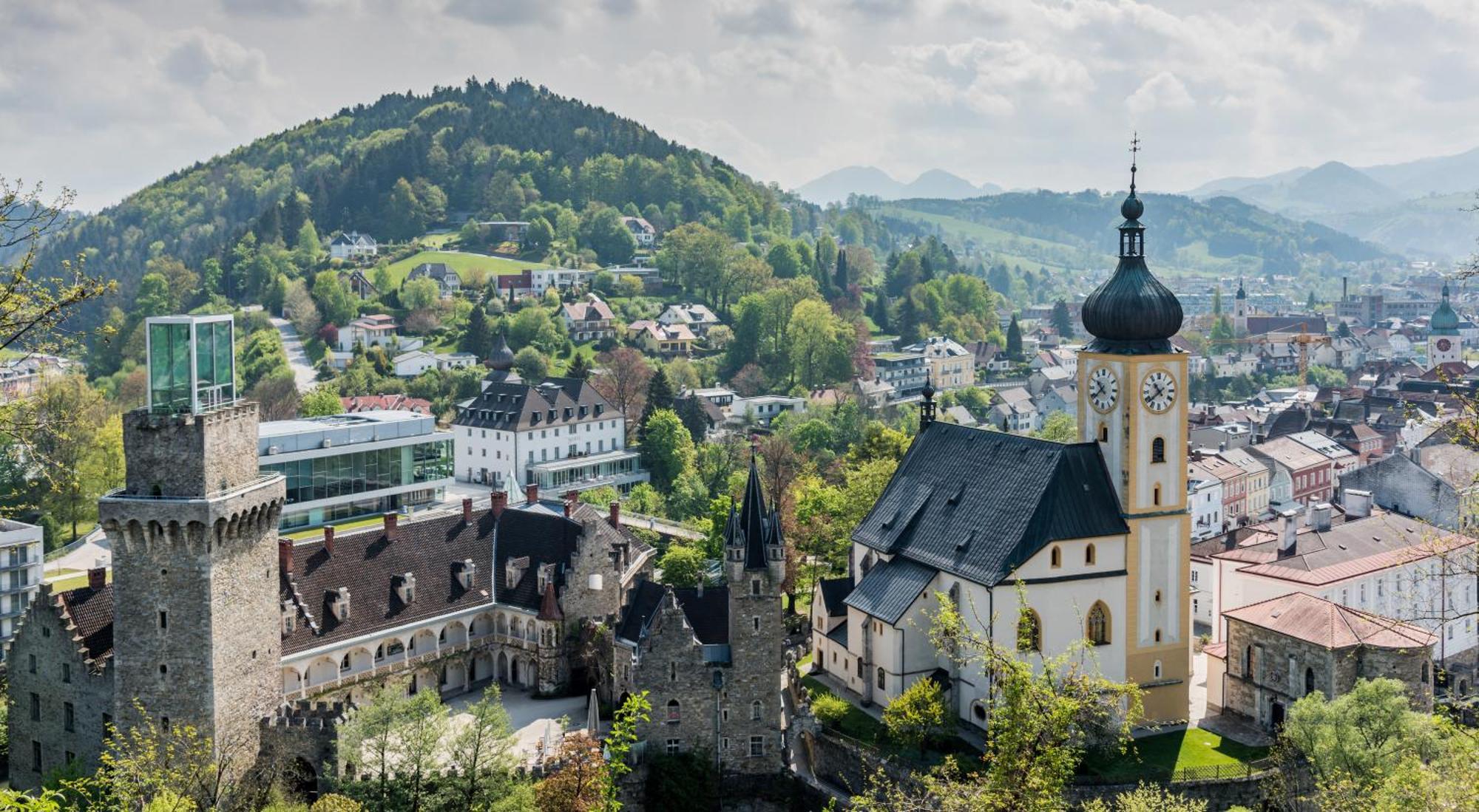 Das Schloss An Der Eisenstrasse Waidhofen an der Ybbs Esterno foto
